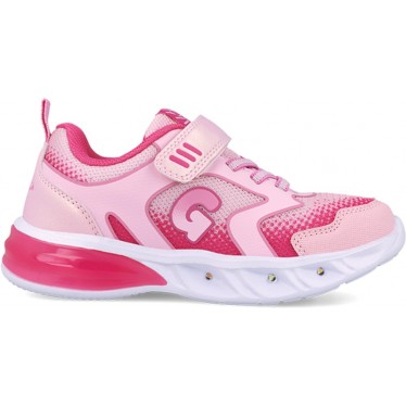 Deportiva con luz para chica Garvalin 252828 Halo ROSA_C032