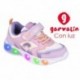 Deportiva con luz para chica Garvalin 252828 Halo BLANCO_LILA_D661