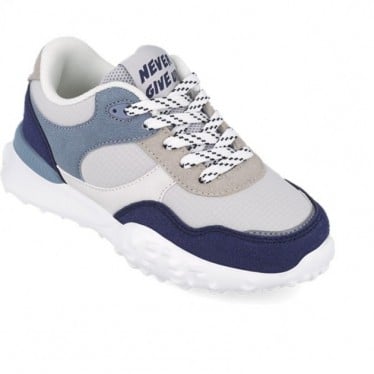 Deportivas para chico Garvalin 252830 Cordones VAQUERO_A224