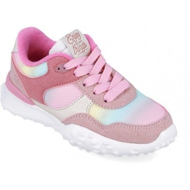 Deportivas para chica Garvalin 252830 Cordones ROSA_D032