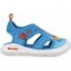 Sandalias de playa para chico Garvalin 252846 Wave print AZUL_A008