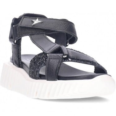 Sandalias de mujer CETTI C-1316 V25 NATURE_NEGRO