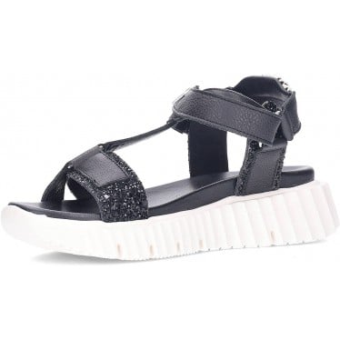 Sandalias de mujer CETTI C-1316 V25 NATURE_NEGRO