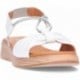 Sandalia PAULA URBAN Sunset 30-718 BLANCO_PLATA