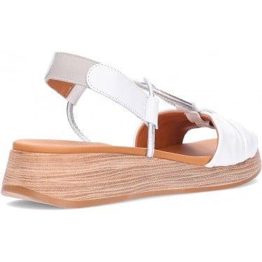 Sandalia PAULA URBAN Sunset 30-718 BLANCO_PLATA