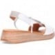 Sandalia PAULA URBAN Sunset 30-718 BLANCO_PLATA
