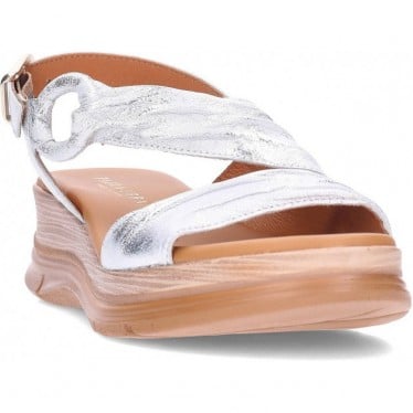 Sandalia de mujer PAULA URBAN Picasso 24728 BLANCO