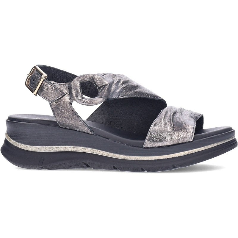 Sandalia de mujer PAULA URBAN Picasso 24728 NEGRO