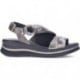 Sandalia de mujer PAULA URBAN Picasso 24728 NEGRO