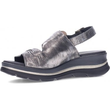Sandalia de mujer PAULA URBAN Picasso 24728 NEGRO
