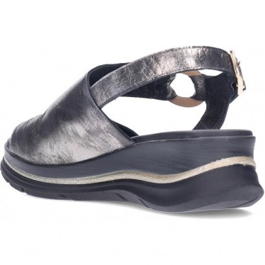 Sandalia de mujer PAULA URBAN Picasso 24728 NEGRO
