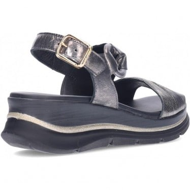 Sandalia de mujer PAULA URBAN Picasso 24728 NEGRO