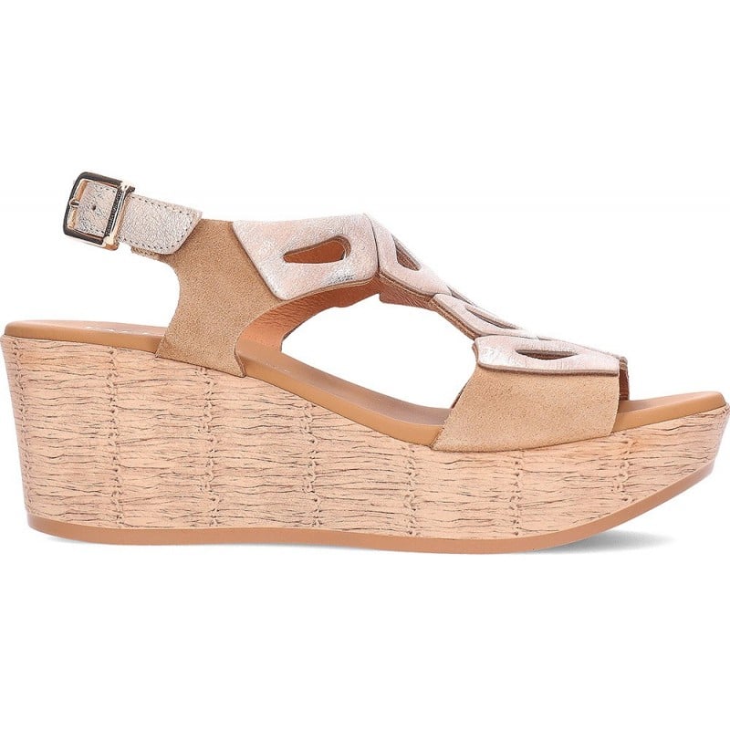 Sandalia para mujer PAULA URBAN 31-786 ARENA