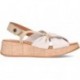 Sandalia de mujer PAULA URBAN 33-416 OFF_PLATINO