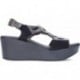 Sandalia para mujer PAULA URBAN 31-786 NEGRO