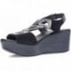 Sandalia para mujer PAULA URBAN 31-786 NEGRO
