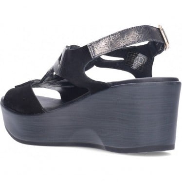 Sandalia para mujer PAULA URBAN 31-786 NEGRO