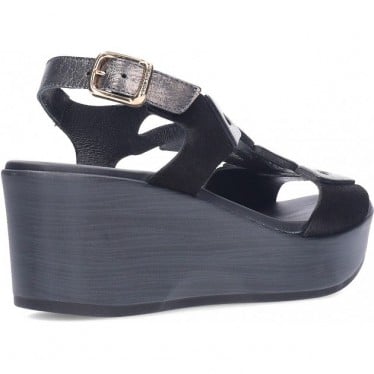 Sandalia para mujer PAULA URBAN 31-786 NEGRO
