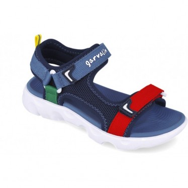 Sandalias para chico Garvalin 252870 Cintas New Moody AZUL_MARINO_A089