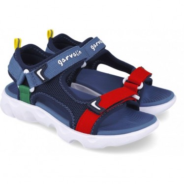 Sandalias para chico Garvalin 252870 Cintas New Moody AZUL_MARINO_A089