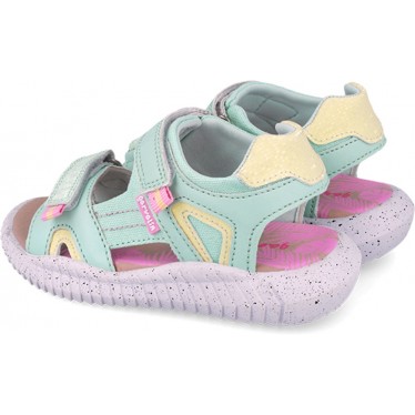 Sandalias para chica Garvalin 252878 Javea Urban AQUA_D269