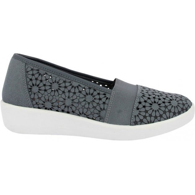 Mocasines para mujer Doctor Cutillas 38474 Troquelado Flores PACIFICO Mocasines para mujer Doctor Cutillas 38474 Troquelado Flores PACIFICO