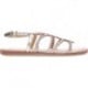 Sandalias de mujer GIOSEPPO Orland 75107 PLATINUM