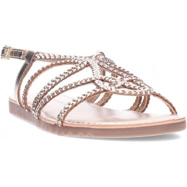 Sandalias de mujer GIOSEPPO Orland 75107 PLATINUM