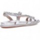 Sandalias para mujer LAURA VITA MAXINE04 ARGENT