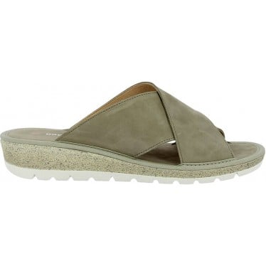Sandalias para mujer Doctor Cutillas 35337 Cross TAUPE