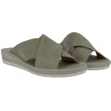 Sandalias para mujer Doctor Cutillas 35337 Cross TAUPE