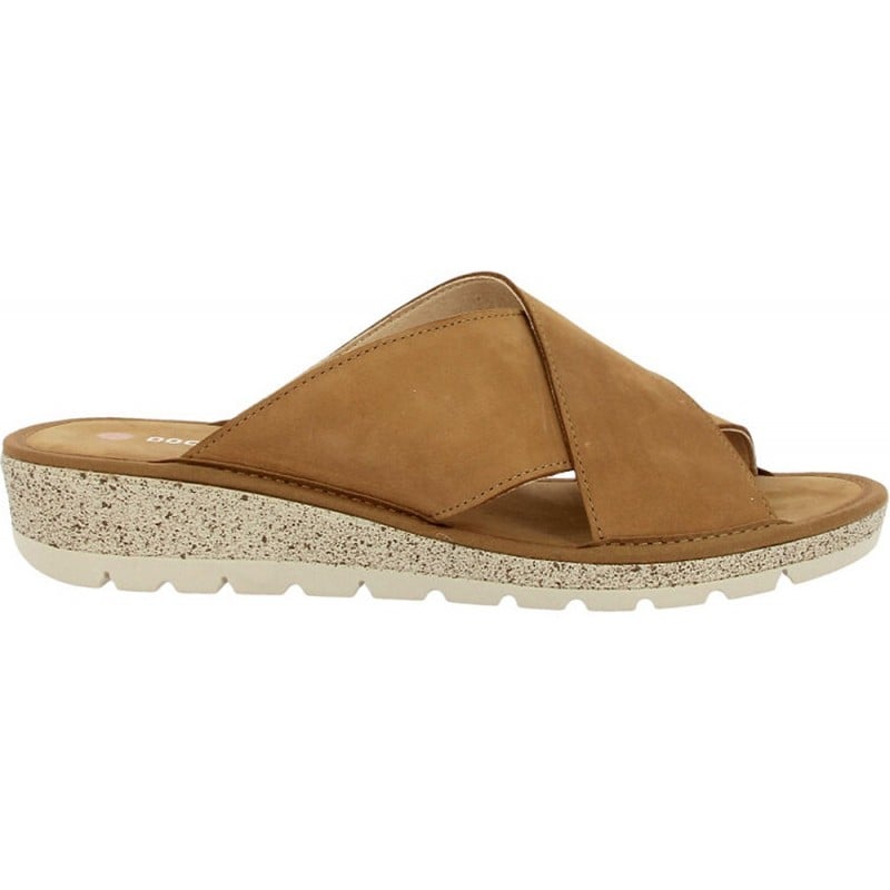 Sandalias para mujer Doctor Cutillas 35337 Cross CUERO