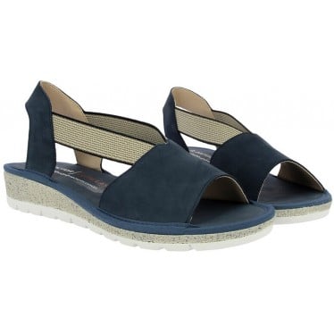 Sandalias para mujer Doctor Cutillas 35413 Elásticos MARINO