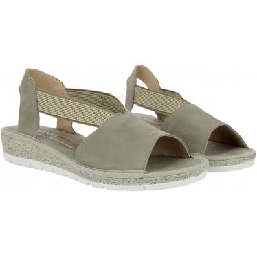 Sandalias para mujer Doctor Cutillas 35413 Elásticos TAUPE