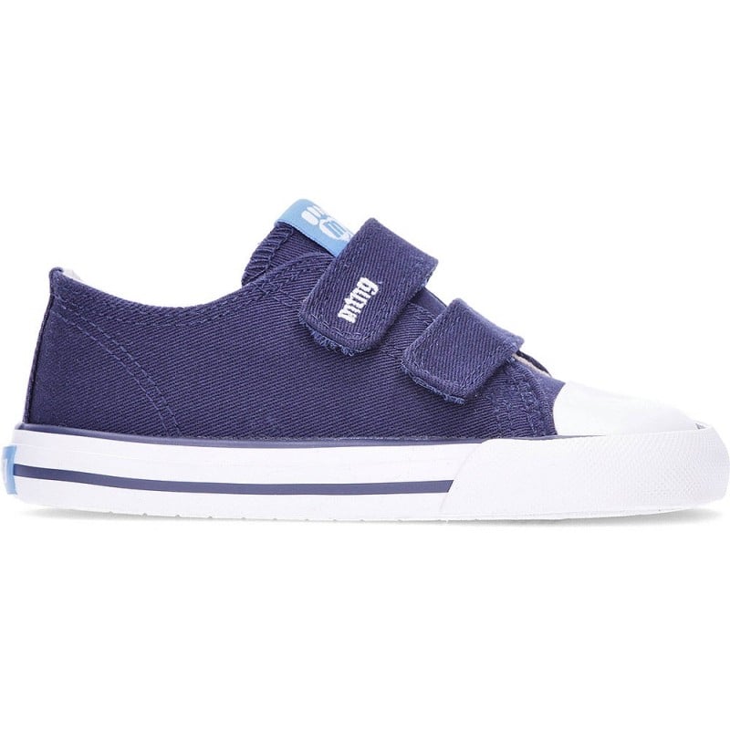 Zapatillas respetuosas niño MTNG Free Baby 49049 CANVER_NAVY