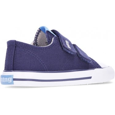 Zapatillas respetuosas niño MTNG Free Baby 49049 CANVER_NAVY