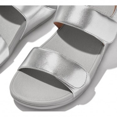 SANDALIAS FITFLOP LULU FV8 SILVER