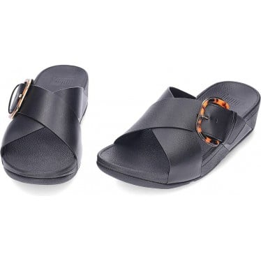 Sandalias FITFLOP Lulu Resin JE8 ALL_BLACK