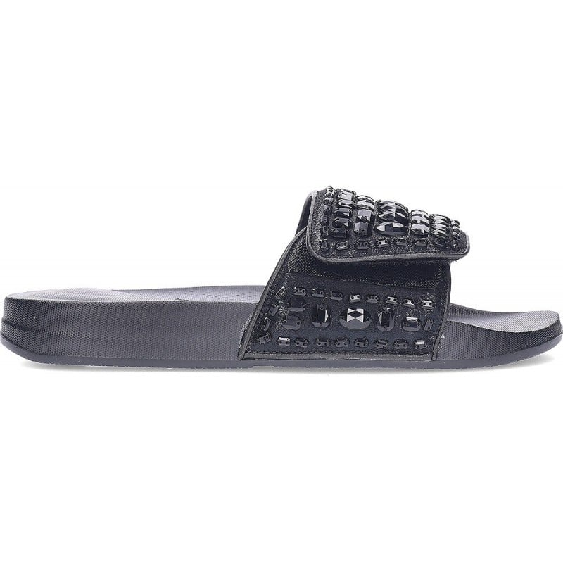 Sandalias de mujer FITFLOP Multi Crystal Pool JB1 ALL_BLACK
