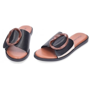 Sandalias planas NOA HARMON Thais 9663-M06 MULTI_BLACK