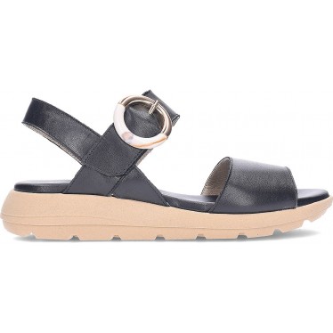 Sandalia para mujer FLUCHOS Gandia D9468 NEGRO