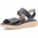 Sandalia para mujer FLUCHOS Gandia D9468 NEGRO
