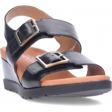 Sandalias de piel MEPHISTO YSABEL BLACK