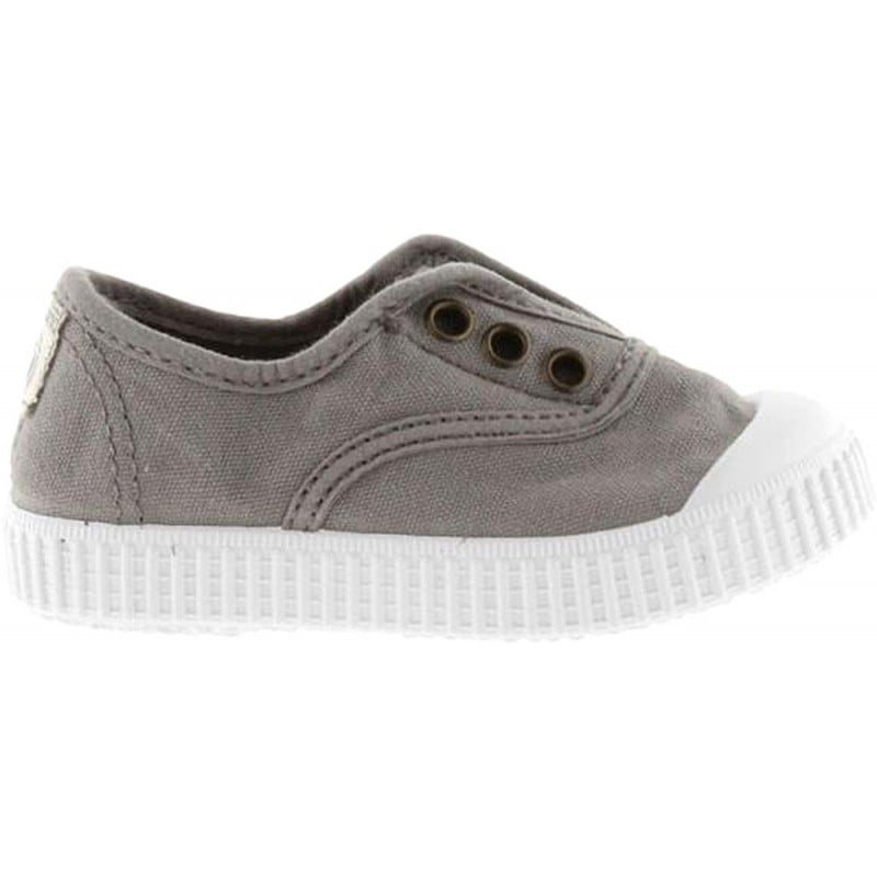 Zapatillas para niños Victoria 106627 Lona Elástica GRIS
