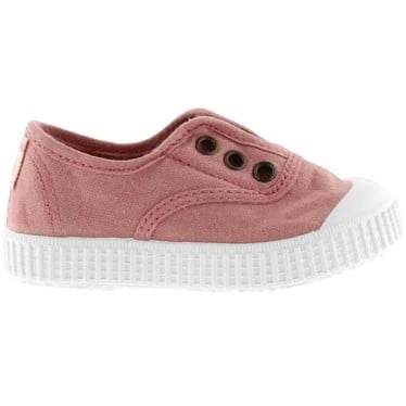 Zapatillas para niños Victoria 106627 Lona Elástica NUDE