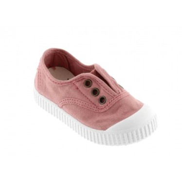 Zapatillas para niños Victoria 106627 Lona Elástica NUDE