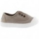 Zapatillas para niños Victoria 106627 Lona Elástica BEIGE