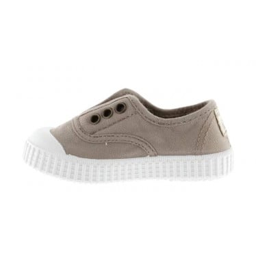 Zapatillas para niños Victoria 106627 Lona Elástica BEIGE