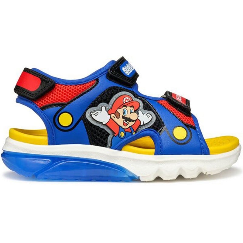 Sandalias con luz GEOX Mario J55MXD ROYAL_RED