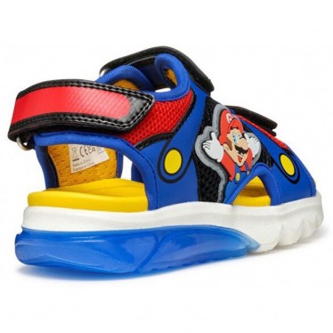 Sandalias con luz GEOX Mario J55MXD ROYAL_RED
